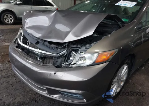 2012 Honda Civic Ex из США, поврежденный, VIN 2HGFB2F89CH588012